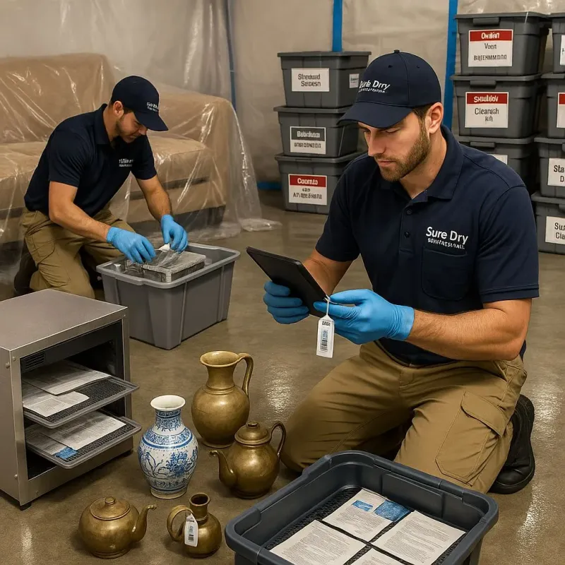 Content Protection and Restoration process in Adams Center, NY